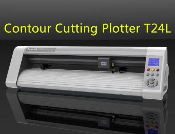 Teneth Automatic Contour Cut Vinyl Cutting Plotter with Laser Sensor