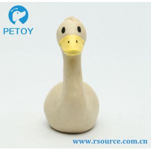 China Swan Soft rubber latex Funny Chew Play squeaky Toys for Pets wholesale