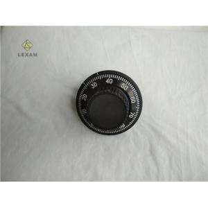 China Satin Chrome Safe Lock Dial 1777BK Black Paint Finish Multi Spindle Option supplier