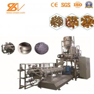 China Stainless Steel Animal Pet Food Production Line Fish Feed Making Machine supplier