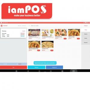 Background Management Software Cloudy Retail with POS APP and Kitchen Printer Support