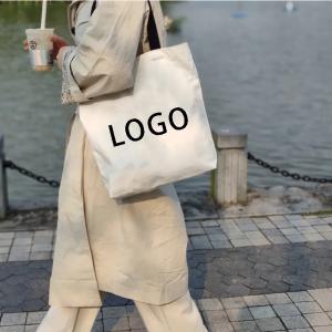 China Cotton Recycled Canvas Tote Bags Luxury Handbags Purse supplier
