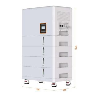 Smart Stackable LiFePO4 Battery 8KW Hybrid Deye Inverter Solar Energy Storage