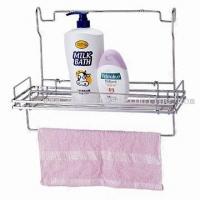 China chrome plated bathroom wire rack for sale