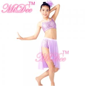 China Side Cutoff Skirt Sequin Short Undermeath Top Straps Pinched at Front Centre Belly Dancing Clothes supplier