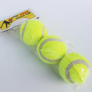 China Pet Toys Tennis Micro Elastic Secondary Ball Dog Throwing Interactive Dog Training Ball Hard Rubber Dog Ball supplier