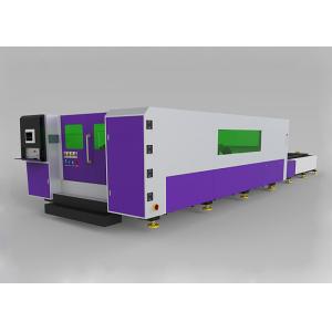 Double Table Cnc Laser Metal Cutting Machine , Automatic Laser Plate Cutting Machine