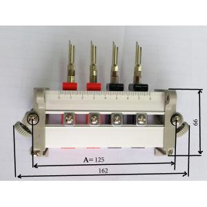 Aluminium meter wiring device(quick connector),Single-Phase,4 Pins,RED-BLACK, Max.120A.