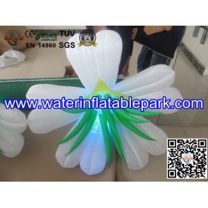 Giant  Flower Inflatable Decoration With LED , Inflatable Flower Chain Decoration