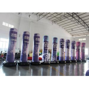 China 3 Mts High Custom Design Airtight Advertising Inflatable Column Completely Digital Printed Made Of Best Material supplier