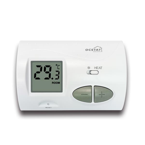 Único transmissor não programável/receptor do termostato ST3RF da sala da fase