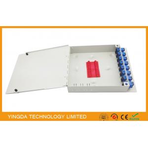 Light Weight WAN Fiber Optic Termination Box With 16 SC Simplex ,16 LC Duplex Adapter