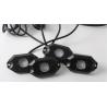 8 Pods 2 Inch 9w Color Changing Rock Lights , IP68 Rgb Bluetooth Rock Lights