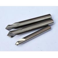 China 0.8 um Micro Grain Size Chamfer Cutting Tool / End Mill Cutter  With Solid Carbide on sale