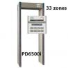 Hotel Shakeproof Door Frame Metal Detector With Light And Sound Alarm