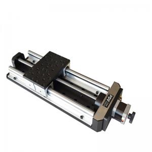 China Round Guide Rail Ball Screw Motorized Linear Stage Precision Displacement supplier
