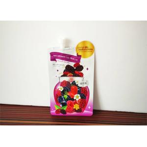 China Custom Printed Spout Pouch PlasticDdrinking Water Bag With Logo Printing wholesale