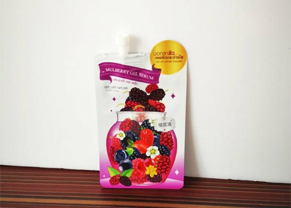 Custom Printed Spout Pouch PlasticDdrinking Water Bag With Logo Printing