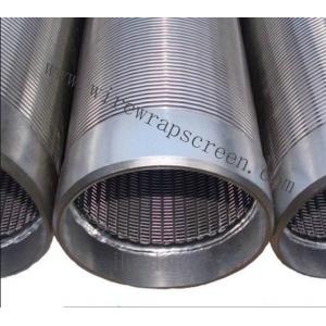 China Water Well Stainless Steel Wedge Wire Screen High Temperature Resistant supplier
