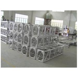 China デラックスな合金6082-T6アルミニウム箱のトラス栓、屋外の性能の段階の照明トラス supplier