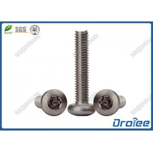 304/316/18-8 Stainless Steel Pan Head Pin-in Torx Tamper Proof Screws