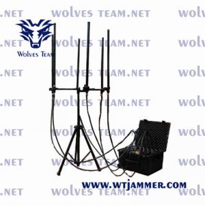 High Power Waterproof Outdoor Wireless Signal Jammer 2g 3G 4G 5g Jammer Omni Directional Antennas