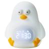 China Animal Shaped Silicon Led Night Light With Digital Table Alarm Clock Up Toys For Kids Room wholesale