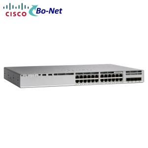 China Os fundamentos da rede Uplink o catalizador usado 9200L 24-Port PoE+ do interruptor C9200L-24P-4G-E do gigabit de Cisco supplier
