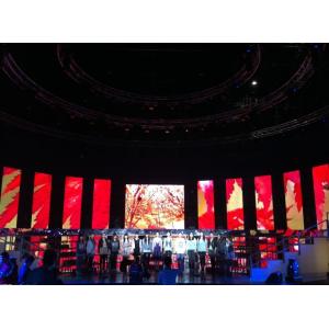 China P10 1R1G1B  Aluminum or Iron Full Color Indoor Led Video Wall Rental for Theater supplier