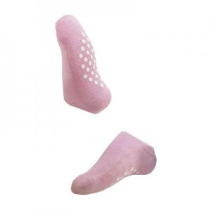 China Cotton Outside Girls Moisturizing Gel Socks Pink For Dry Feet supplier