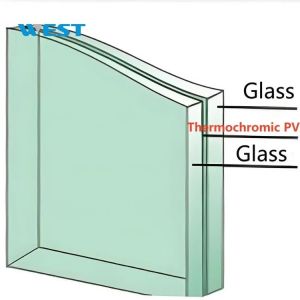 China Thermochromic PVB Glass Interlayer Sound Insulation Long Lasting For Commercial Building wholesale