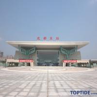 China Windproof Aluminium Eaves Linear Strip Ceiling White PVDF Exterior Suspending Metal Ceiling on sale