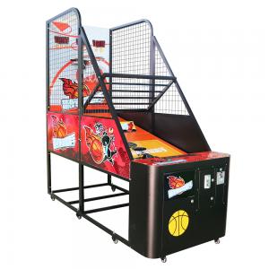 China Basketball Shooting Machine Rebounding One Player Lottery or Score Optinal supplier