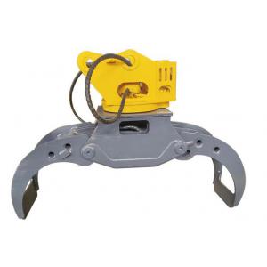 Forestry Rotating Hydraulic Log Grapple For Excavator ZX60 PC40 CAT306