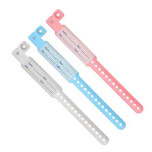 China Wholesale Disposable Adult Child Baby Medical Patient Identification ID Bracelet supplier