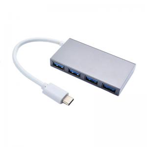 China 10 CM PC Computer 4 Port Superspeed Powered USB C Hub supplier