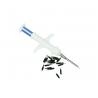 125KHz / 134.2KHz Implant Pet Tracker Chip Bio Glass 1.25 X 7 Mm With Syringe