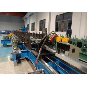 China High Speed Channel Cable Tray Roll Forming Machine Line With Servo Flying Cutoff supplier