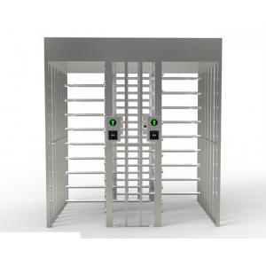 China 304 Stainless Steel Full Height Door Gate Anti Tailgating Access Turnstiles supplier