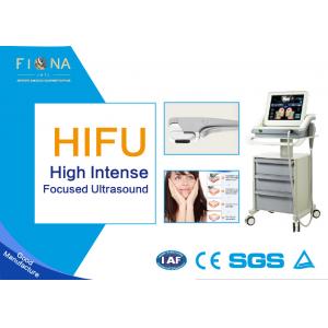 Portable HIFU Ultrasound Machine , High Intensity Focused Ultrasound Machine Jowl Lifting