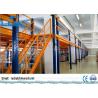 Multi Layer Storage Mezzanine Floors , Steel Structure Mezzanine Storage