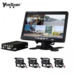 Waterproof Car DVR Camera System 4CH 720P Mobile DVR Support 3G 4G WiFi GPS