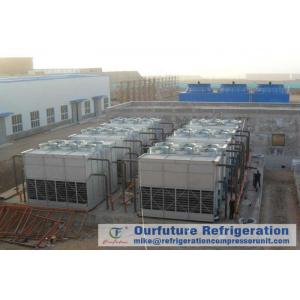 China Cold Storage Refrigeration System Evaporative Condenser Chiller Draft Type supplier