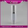 white aluminum airless bottle for cosmetic cream empty