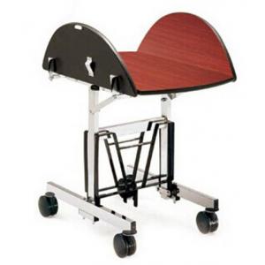 China Commercial Room Service Equipments Trolley With Folded Wood Board supplier