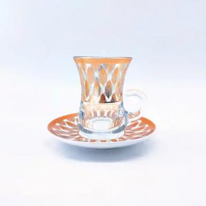 Custom Arabic Tea Cups From Turkey Elegant touch with gold decoration