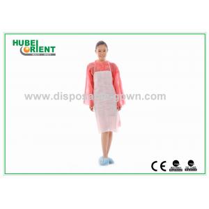 Non-Woven Breathable White Disposable Non-Woven Aprons With CE MDR/ ISO13485/ISO9001