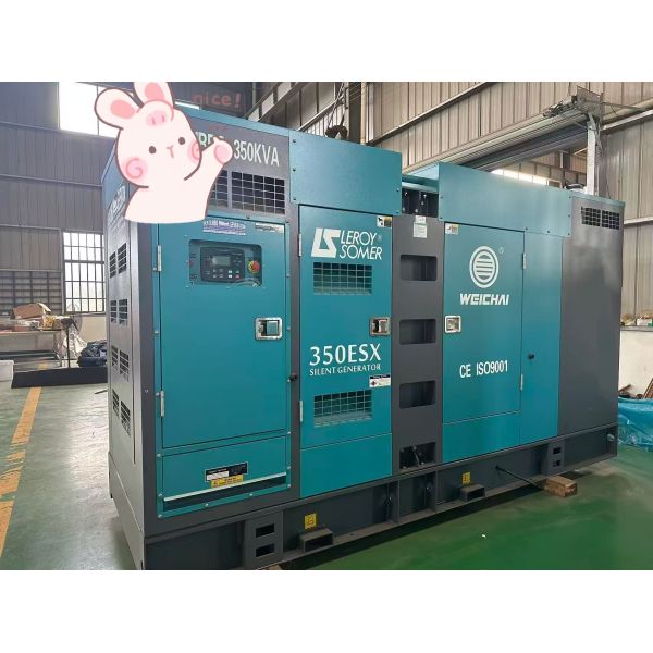 280KW WEICHAI Diesel Generator Set with WP10D320E200 Engine and ISO 9001:14000,CE Certification
