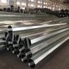 China Tapered Gr65 Steel Power Pole 10KV - 500KV Electrical Power Pole Transmission Line Pole wholesale