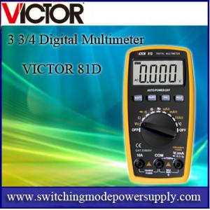 China VICTOR 81D 3 3/4 Digital Multimeter  supplier
